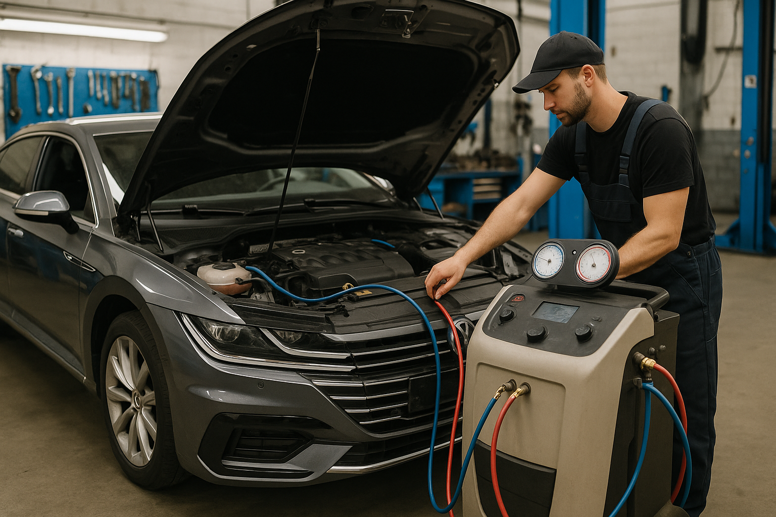 Serwis klimatyzacji samochodowej w Gdańsku – diagnostyka, napełnianie, odgrzybianie