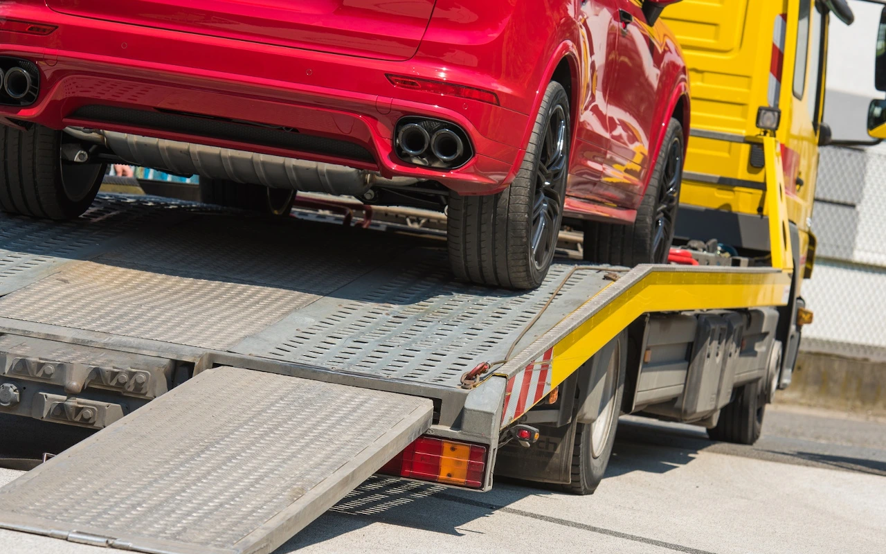 Laweta – holowanie samochodu