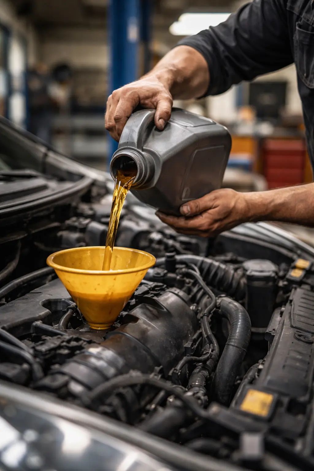 Wymiana oleju i filtrów – warsztat Arauto Serwis Gdańsk