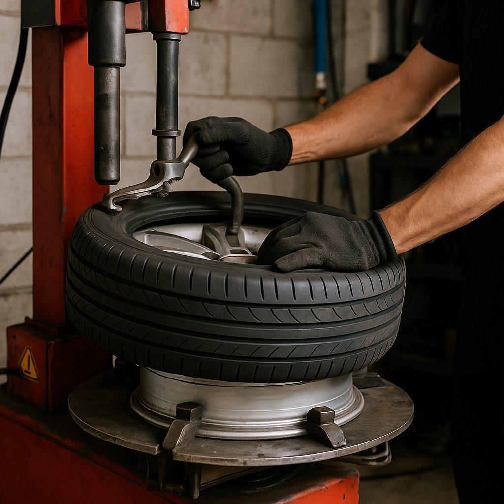 Wymiana i wyważanie opon na maszynach CASTEX w Arauto, Gdańsk